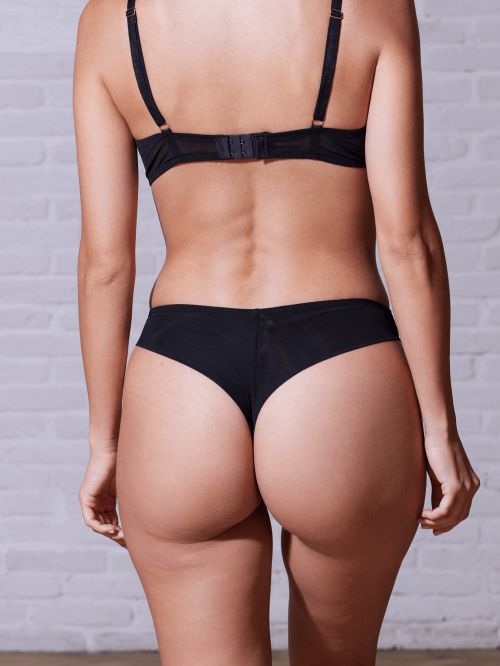 Tanga Radieuse NOIR TATOO