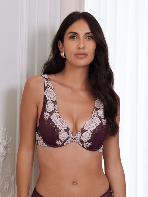Soutien-gorge Push amovible Dis_moi Bcde PRUNE