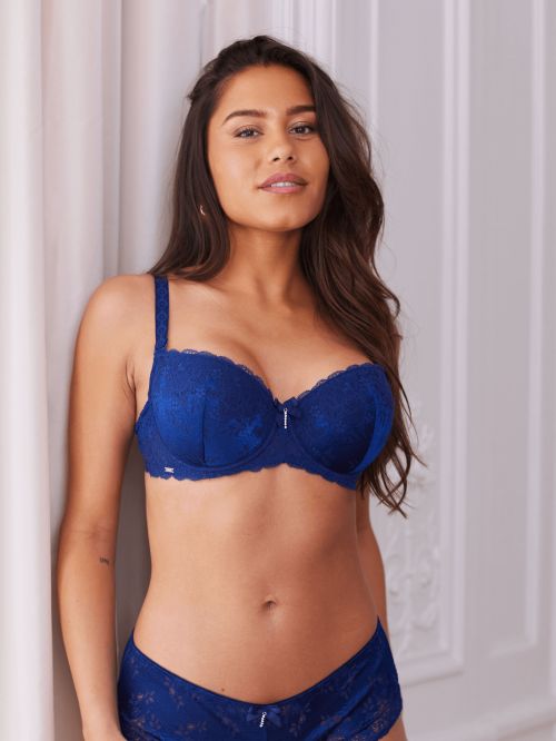 Soutien-gorge à coque fine Famestar D BLEU NUIT