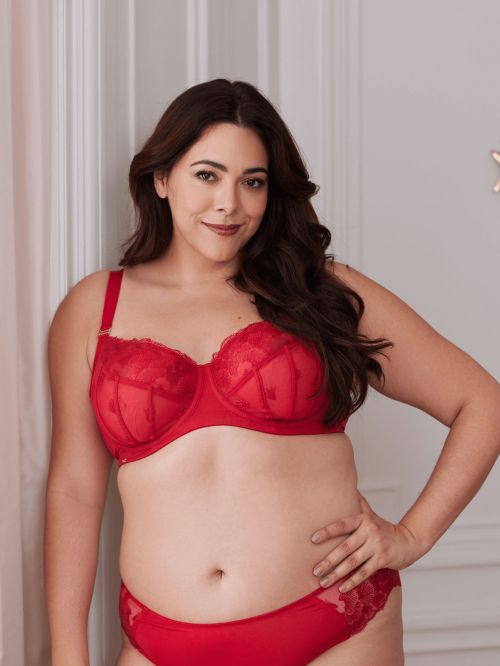 Soutien-gorge à armatures Fantasm Cdef ROUGE