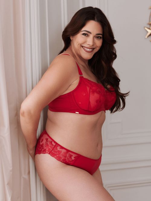 Soutien-gorge à armatures Fantasm Cdef ROUGE