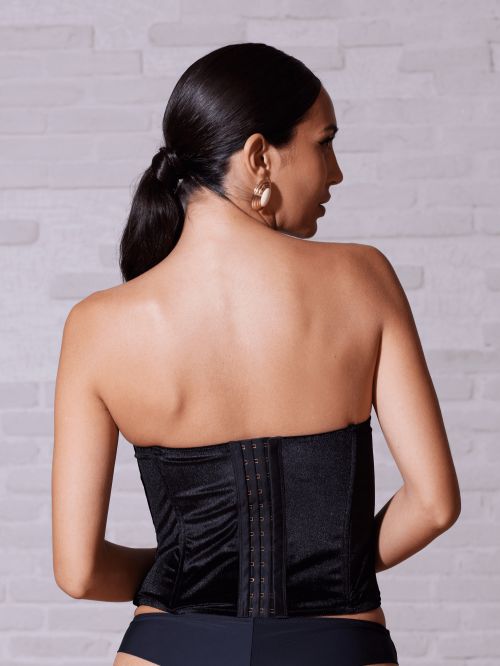 Ava Bustier Smlxl NOIR POUDRE