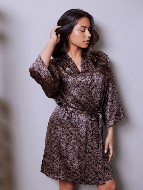 Virgin Kimono LEOPARD