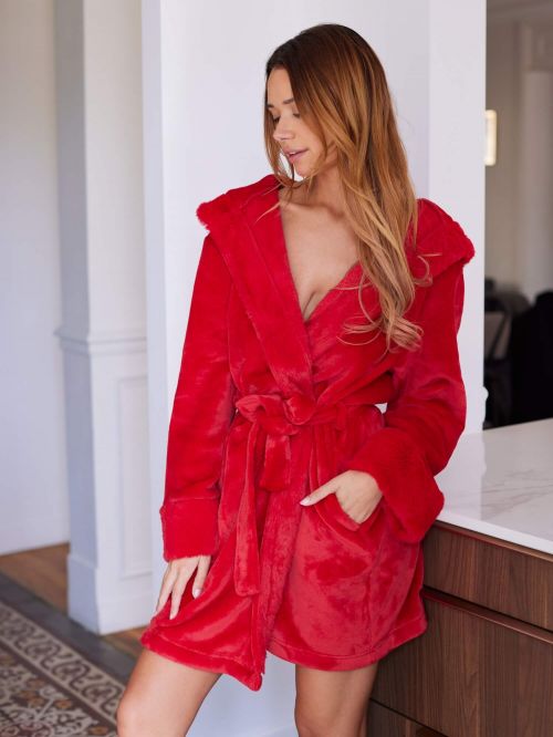 PRINCESS Bathrobe Red