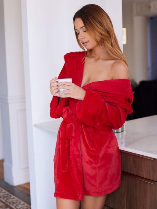 PRINCESS Bathrobe Red