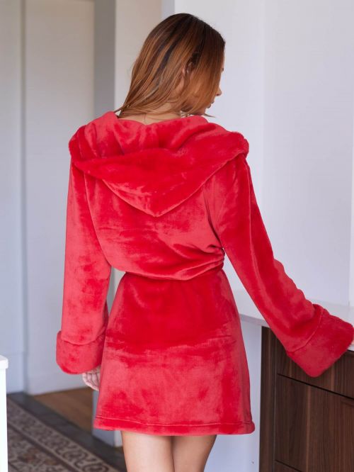 PRINCESS Bathrobe Red