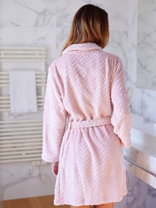 Peignoir MEGEVE ROSE THE