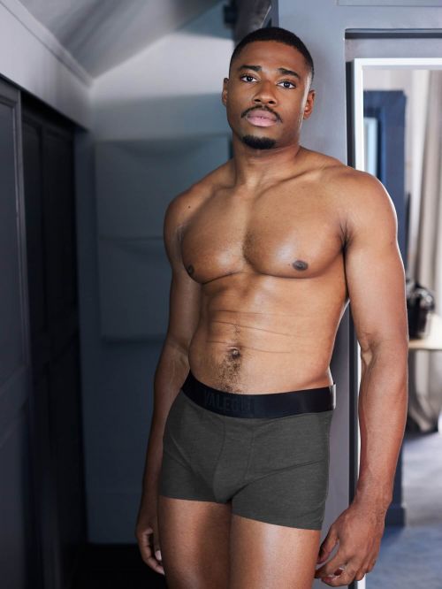 Boxer Manu Mottled Grey