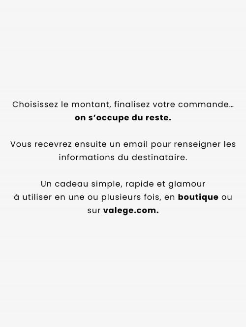 Carte Cadeau Dématérialisée - 30 €