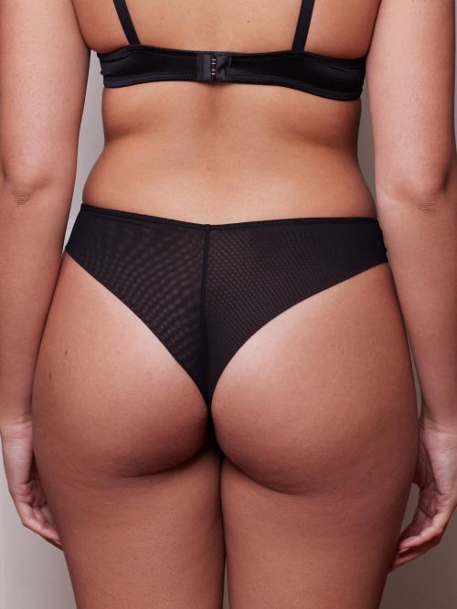 Tanga Cherie NOIR NUDE