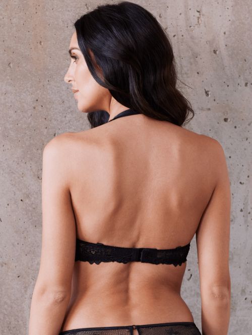 Soutien gorge push-up DAHALIA noir bonnet BC