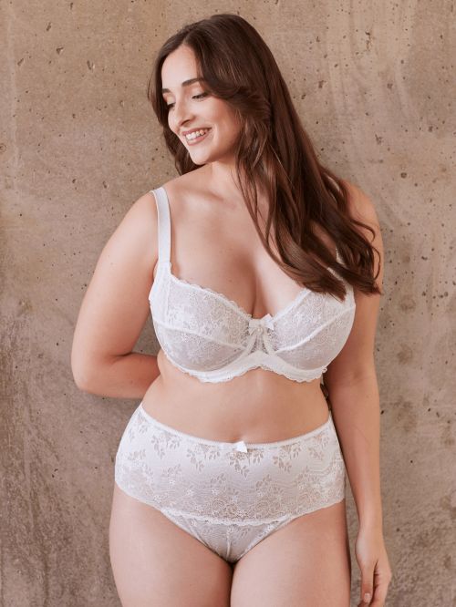 Soutien-gorge à armatures FAME Ivoire Bonnets DEFG