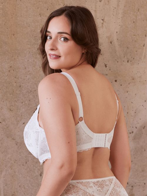 Soutien-gorge à armatures FAME Ivoire Bonnets DEFG