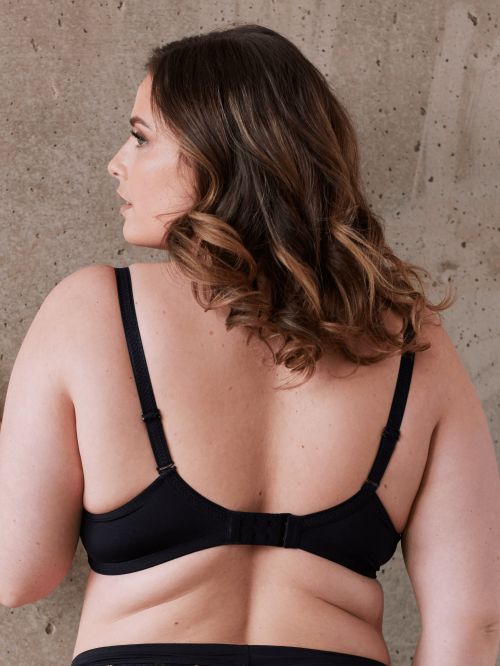 Soutien-gorge à coques fines FLIRTY Noir Bonnet D-E