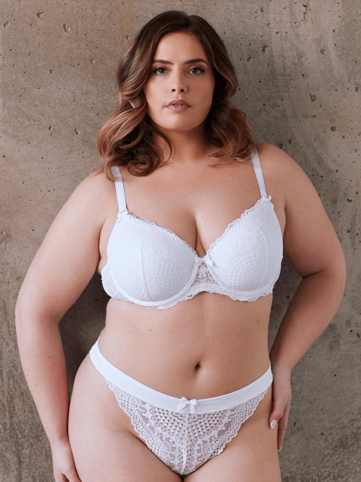 Soutien-gorge à coques fines FLIRTY Blanc Bonnets DEFG
