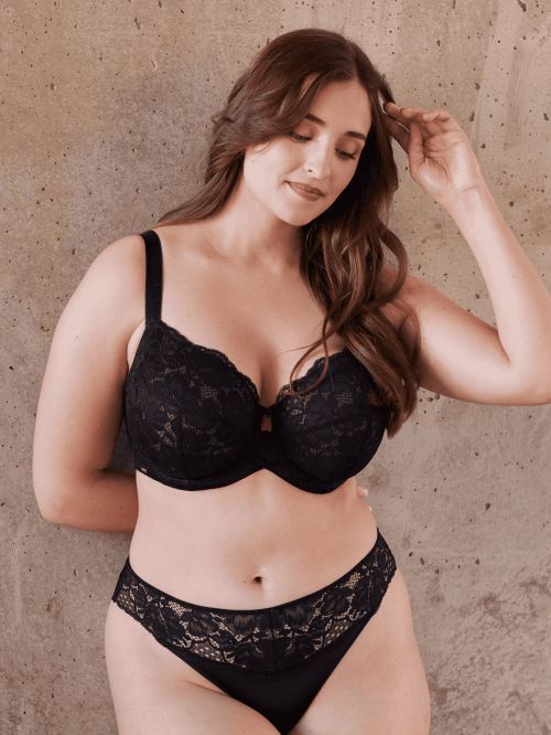 Soutien-gorge à Armatures Bonnets FGHI FIDJI Noir
