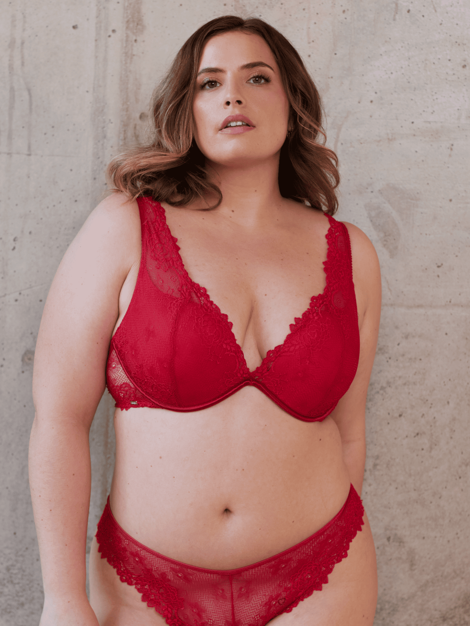 Dahalia Soutien Gorge Push D ROUGE