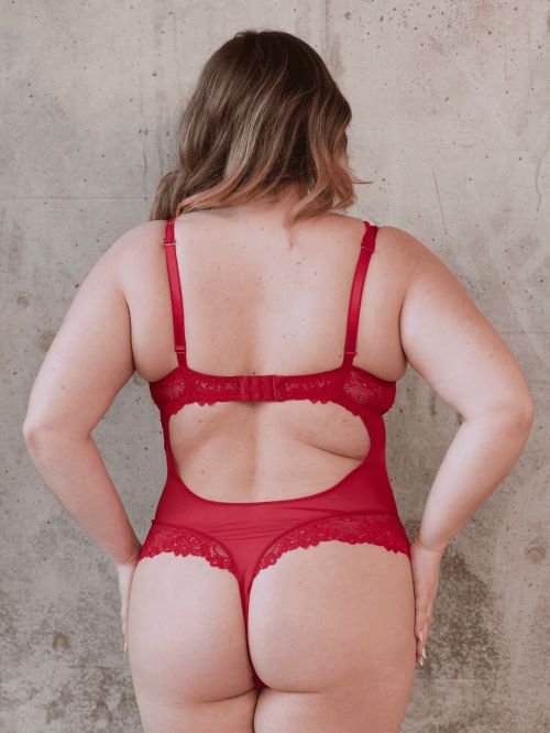 Body push-up DAHALIA rouge bonnet D