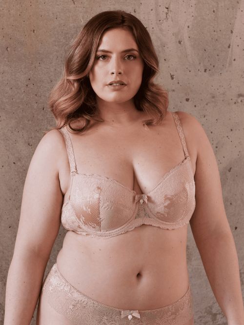 Soutien-gorge à coques fines FAME Praline Bonnets DE