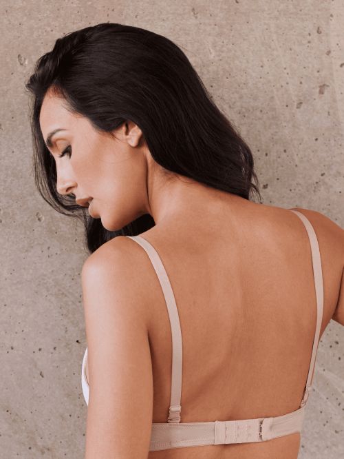 Balconette lightly lined push bra FIT SKIN Cup b