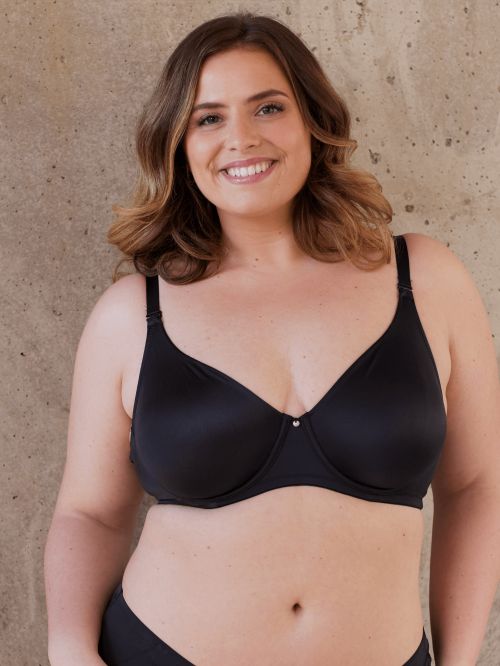 Soutien-gorge à armatures FIT Noir Bonnets DEF