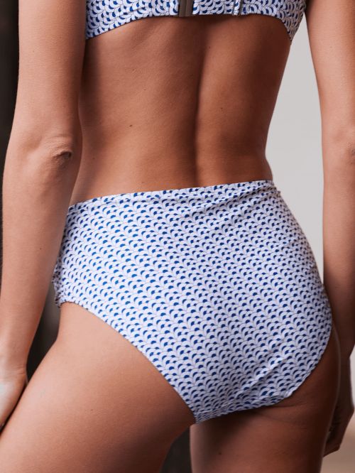 Bas de maillot de bain culotte haute Seawave IMPRIME