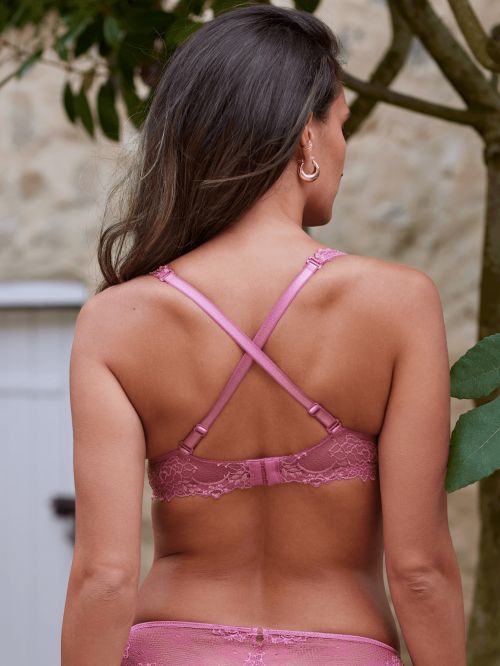 Soutien-gorge Push up Bcd Dahalia RAISIN