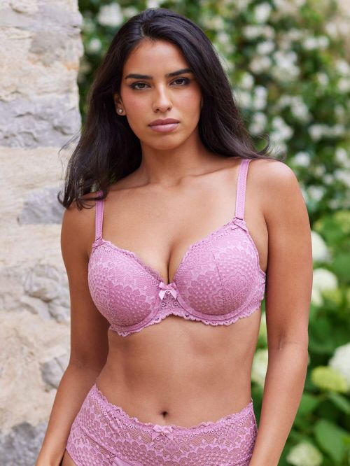 Soutien-gorge Push up Amovible bc Flirty VIEUX ROSE