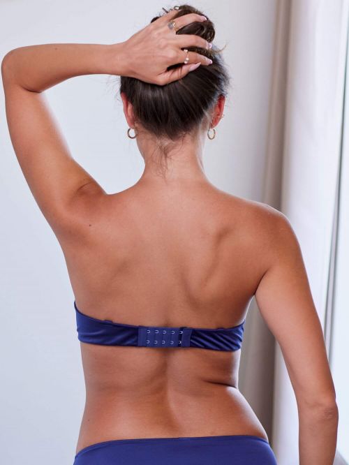 Soutien-gorge bandeau à Coque Fine Bcde Coolvirgin MARINE