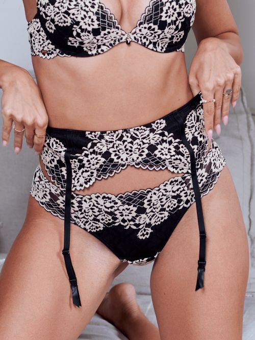 Serre Taille Adorable NOIR NUDE