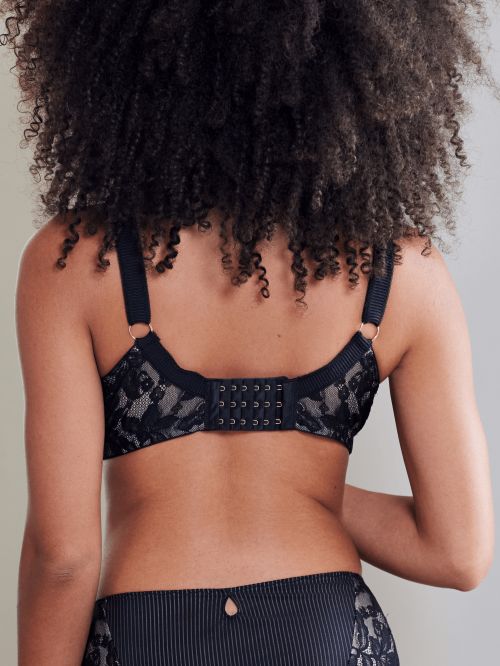 Soutien-gorge à Coque Fine Defg French NOIR NUDE