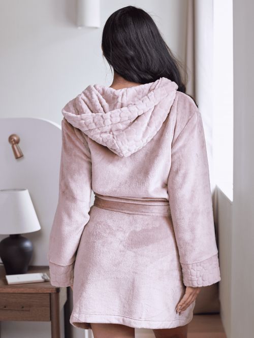 Peignoir Capuche Spa CAPPUCCINO