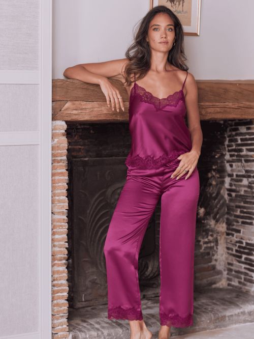 Top Virgin POURPRE