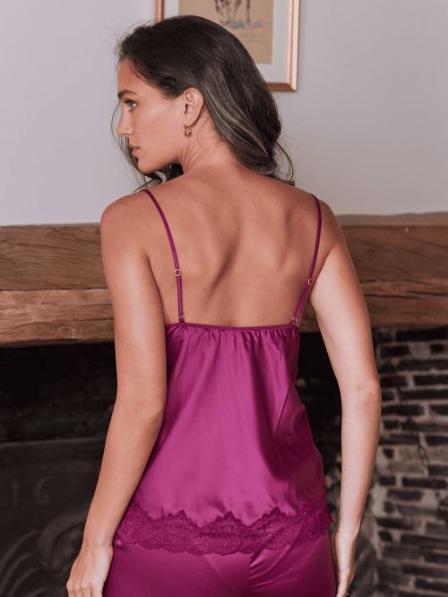 Top Virgin POURPRE
